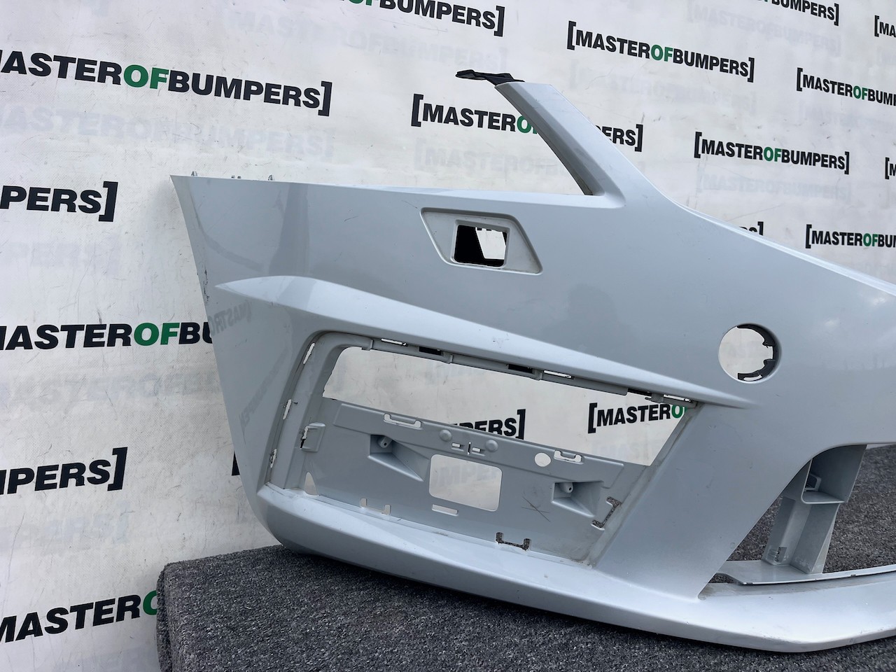 Skoda Octavia Vrs Mk3 Lift 2016-2019 Front Bumper 4 Pdc +jets Genuine [s641]