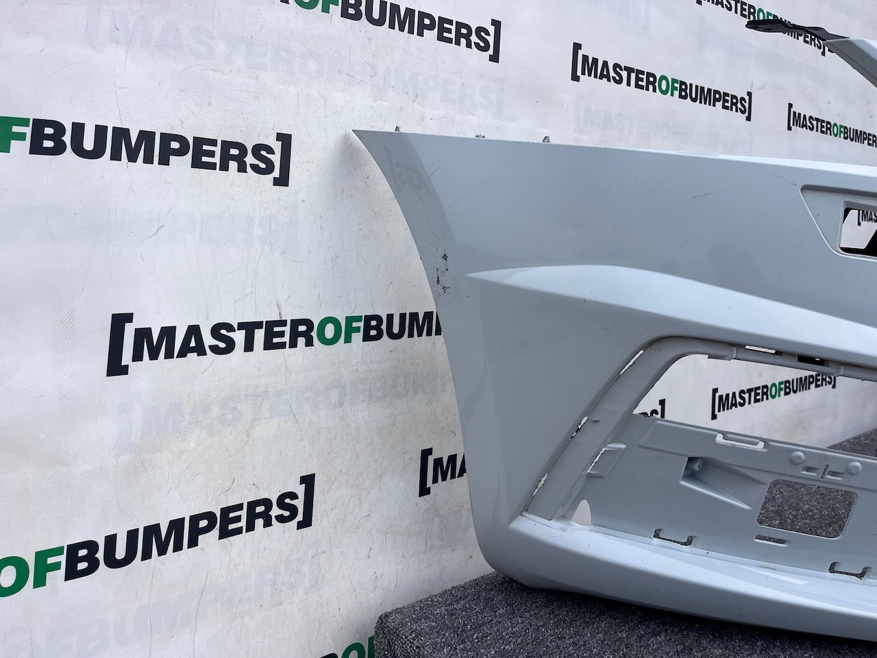 Skoda Octavia Vrs Mk3 Lift 2016-2019 Front Bumper 4 Pdc +jets Genuine [s641]