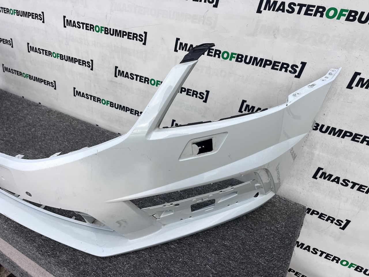 Skoda Octavia Vrs Mk3 Lift 2016-2019 Front Bumper 4 Pdc +jets Genuine [s641]