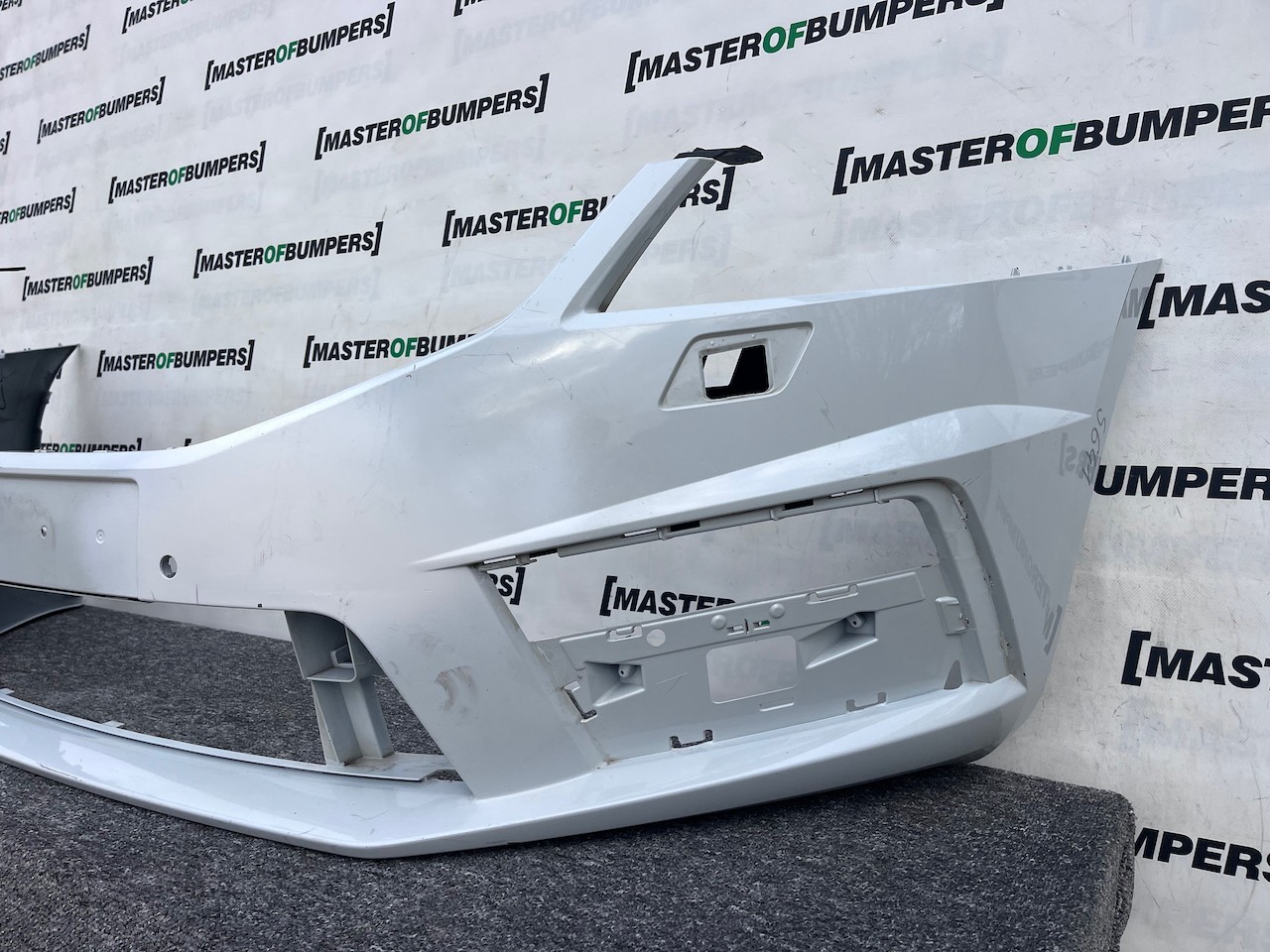 Skoda Octavia Vrs Mk3 Lift 2016-2019 Front Bumper 4 Pdc +jets Genuine [s641]