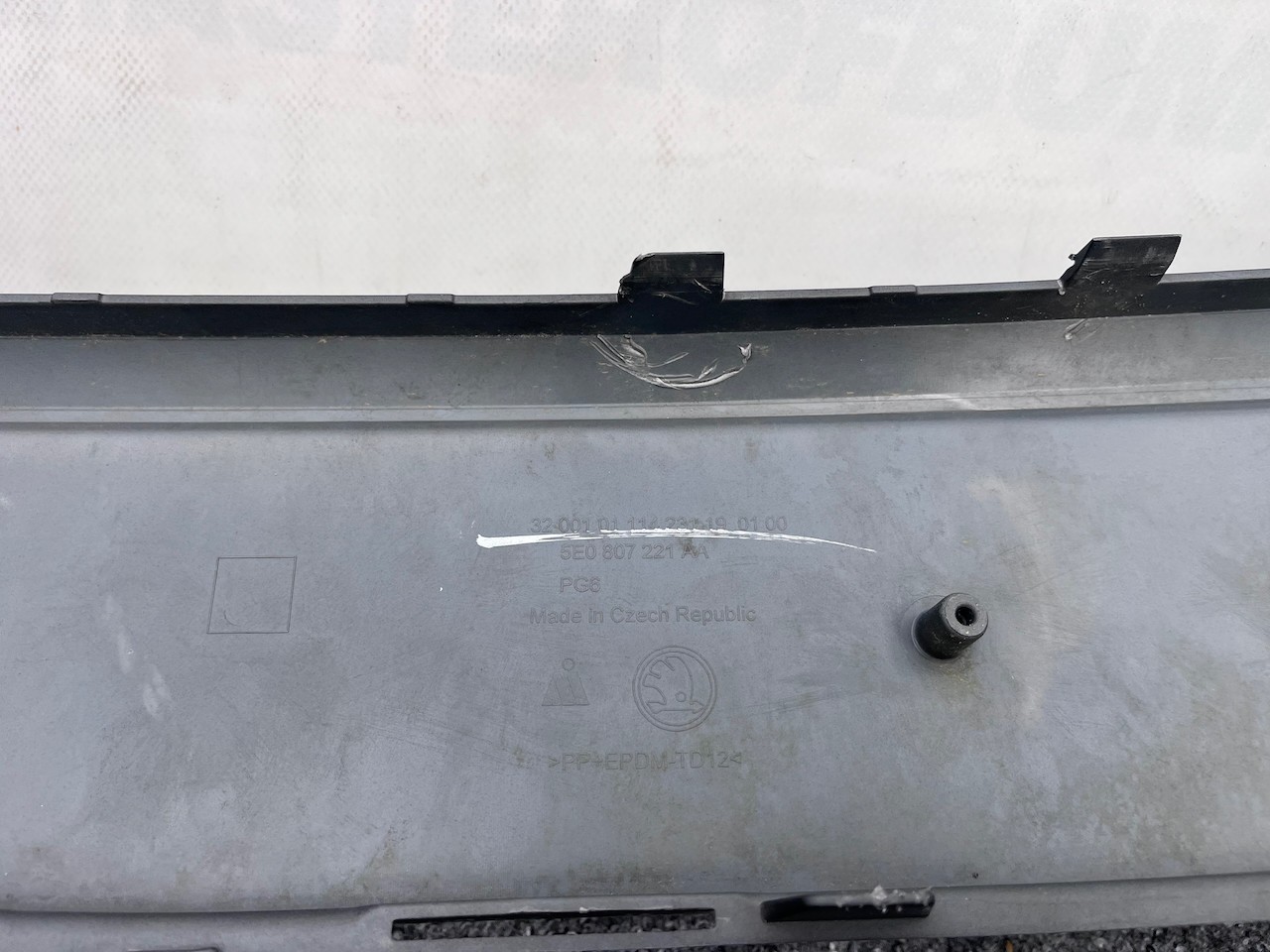 Skoda Octavia Vrs Mk3 Lift 2016-2019 Front Bumper 4 Pdc +jets Genuine [s643]