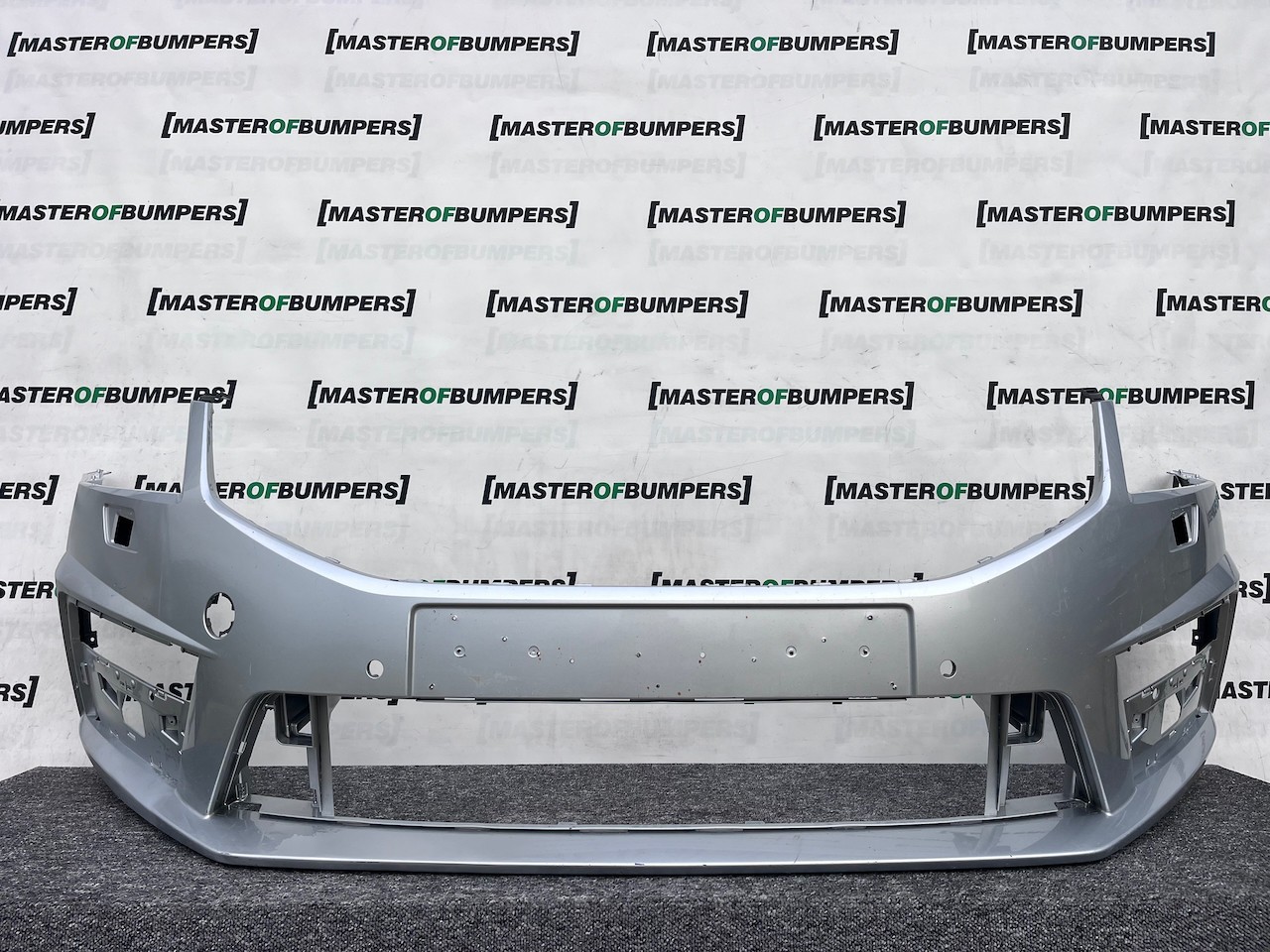 Skoda Octavia Vrs Mk3 Lift 2016-2019 Front Bumper 4 Pdc +jets Genuine [s644]