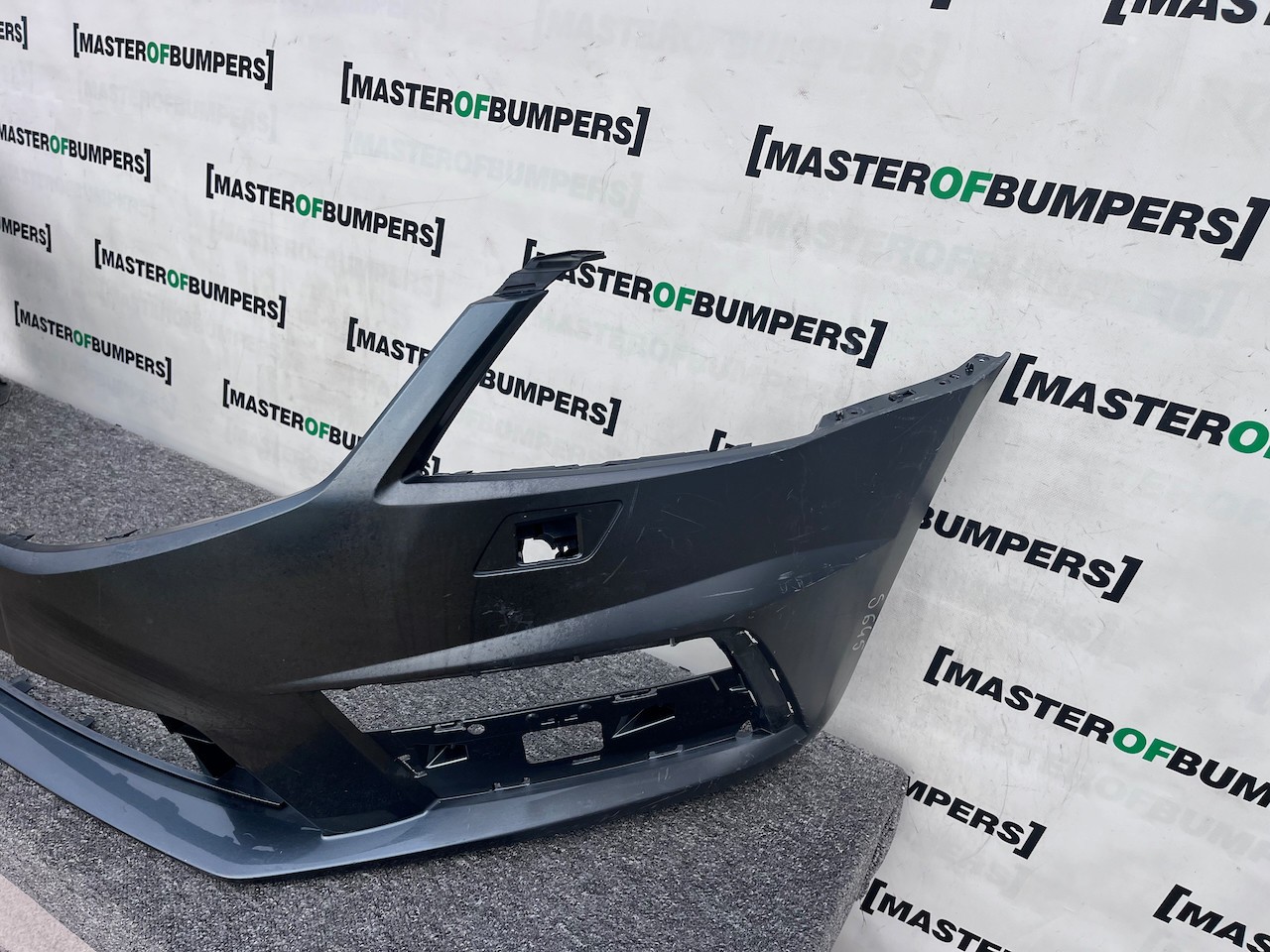 Skoda Octavia Vrs Mk3 Lift 2016-2019 Front Bumper 4 Pdc +jets Genuine [s645]