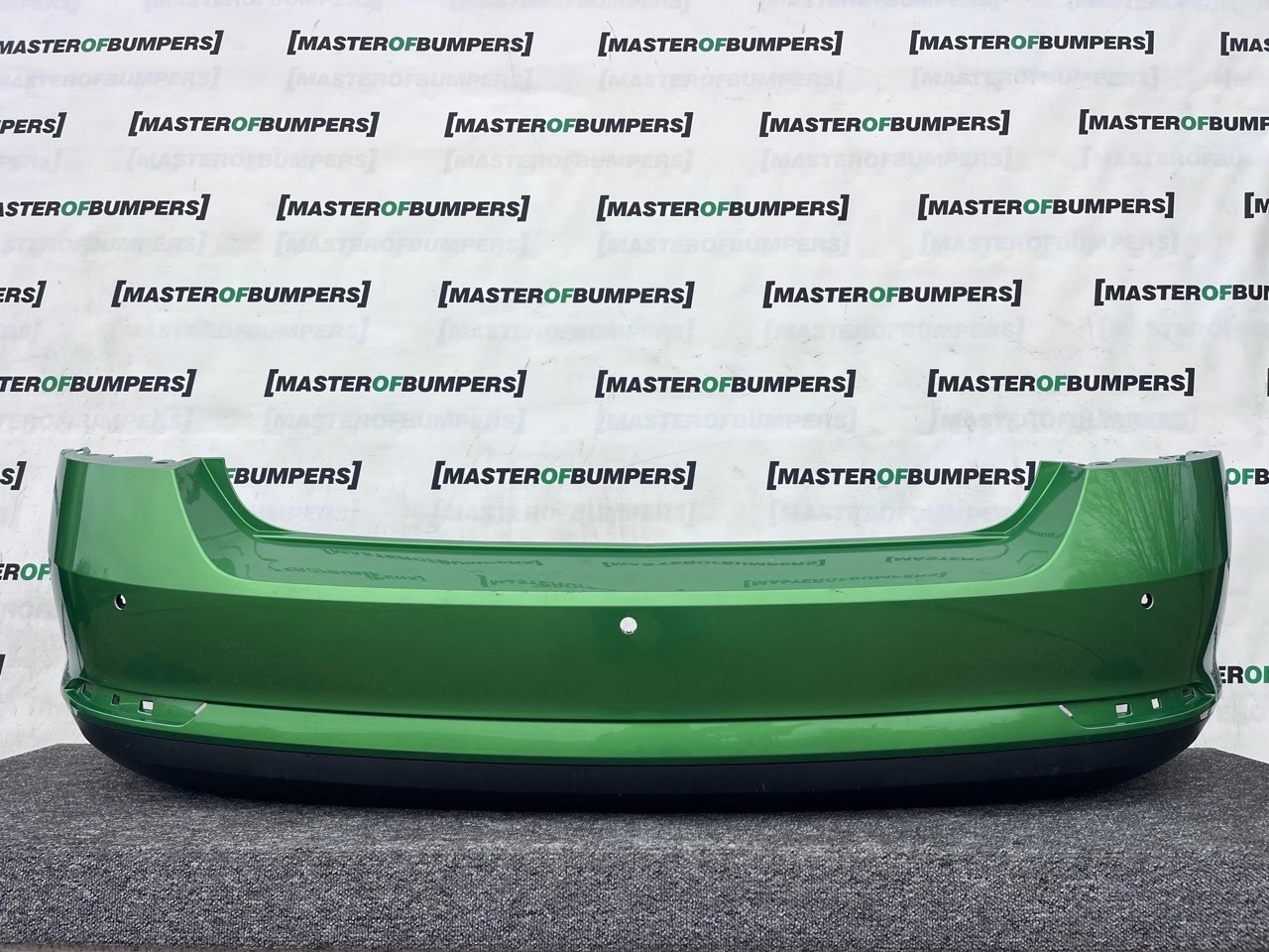 Skoda Rapid Spaceback Se Sport 2012-2018 Rear Bumper 3 Pdc Genuine [s654]