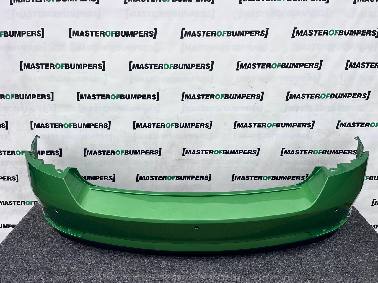 Skoda Rapid Spaceback Se Sport 2012-2018 Rear Bumper 3 Pdc Genuine [s654]