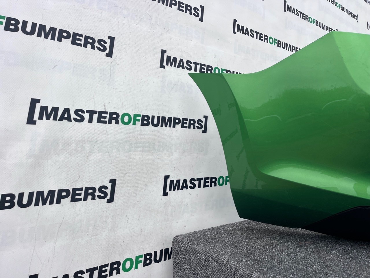 Skoda Rapid Spaceback Se Sport 2012-2018 Rear Bumper 3 Pdc Genuine [s654]