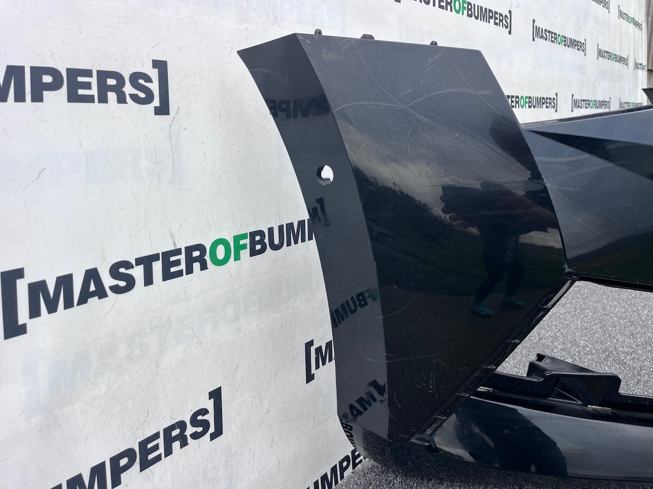 Skoda Superb Sel Saloon Esta Mk4 2020-23 Front Bumper 6 Pdc Jets Genuine [s664]