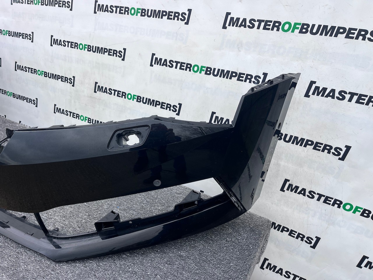 Skoda Superb Sel Saloon Esta Mk4 2020-23 Front Bumper 6 Pdc Jets Genuine [s664]