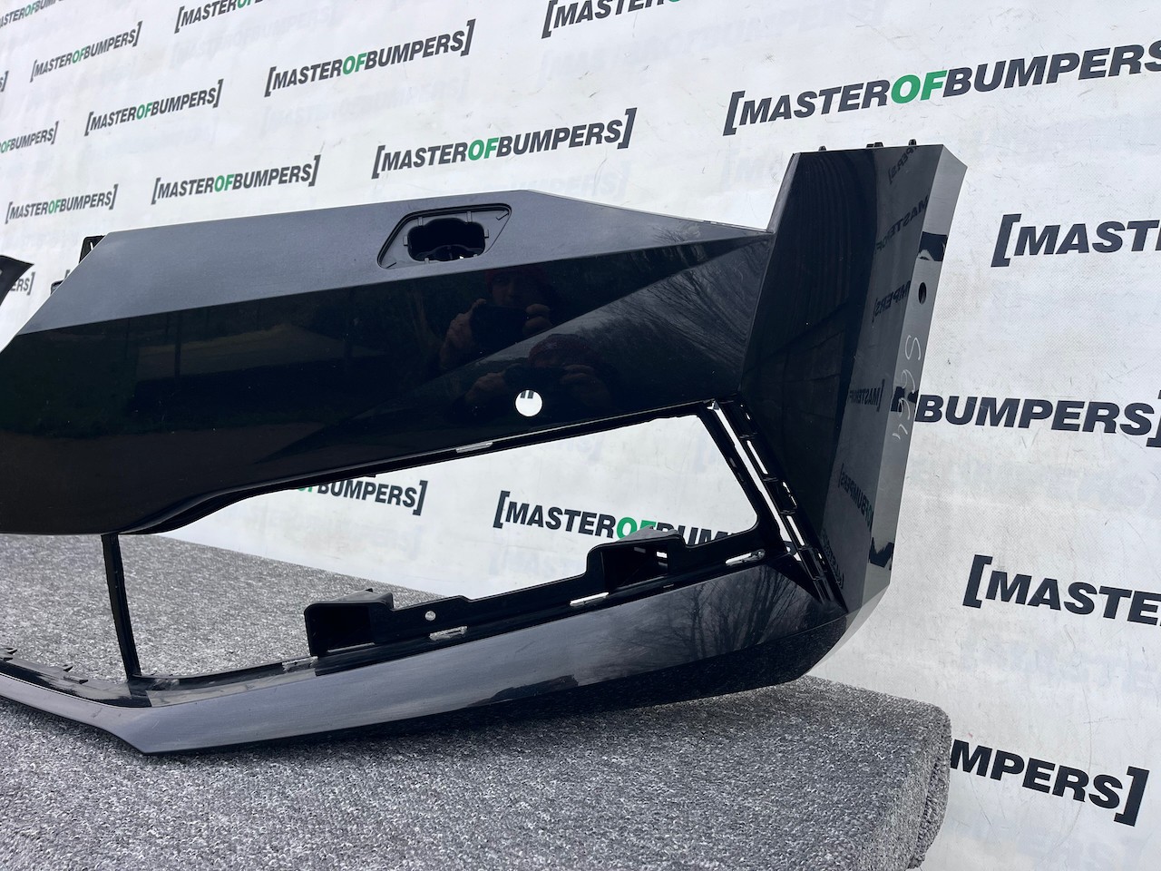 Skoda Superb Sel Saloon Esta Mk4 2020-23 Front Bumper 6 Pdc Jets Genuine [s664]