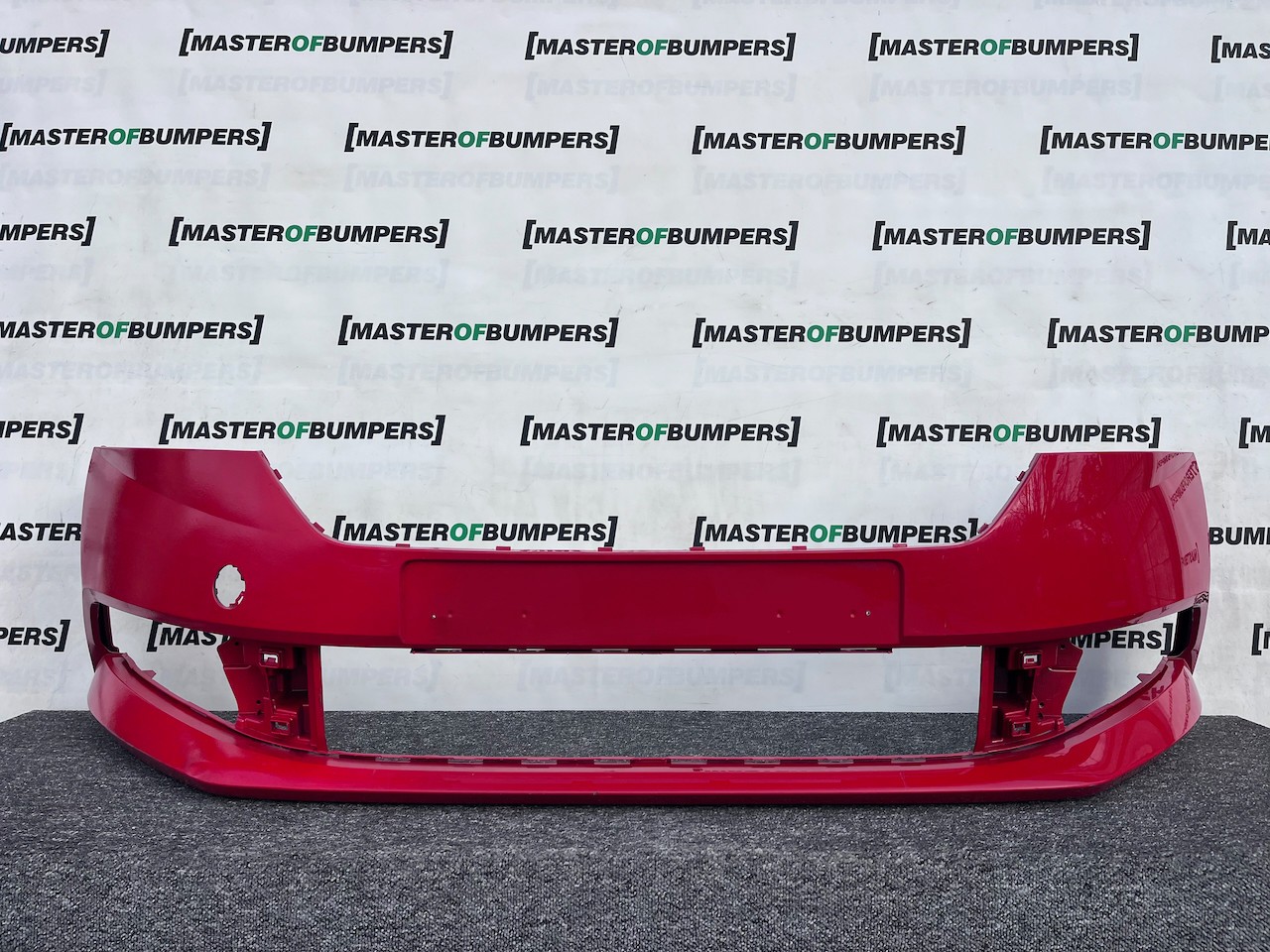 Skoda Fabia Hatchabck Esta Mk3 Lift 2018-2021 Front Bumper No Pdc Genuine [s672]