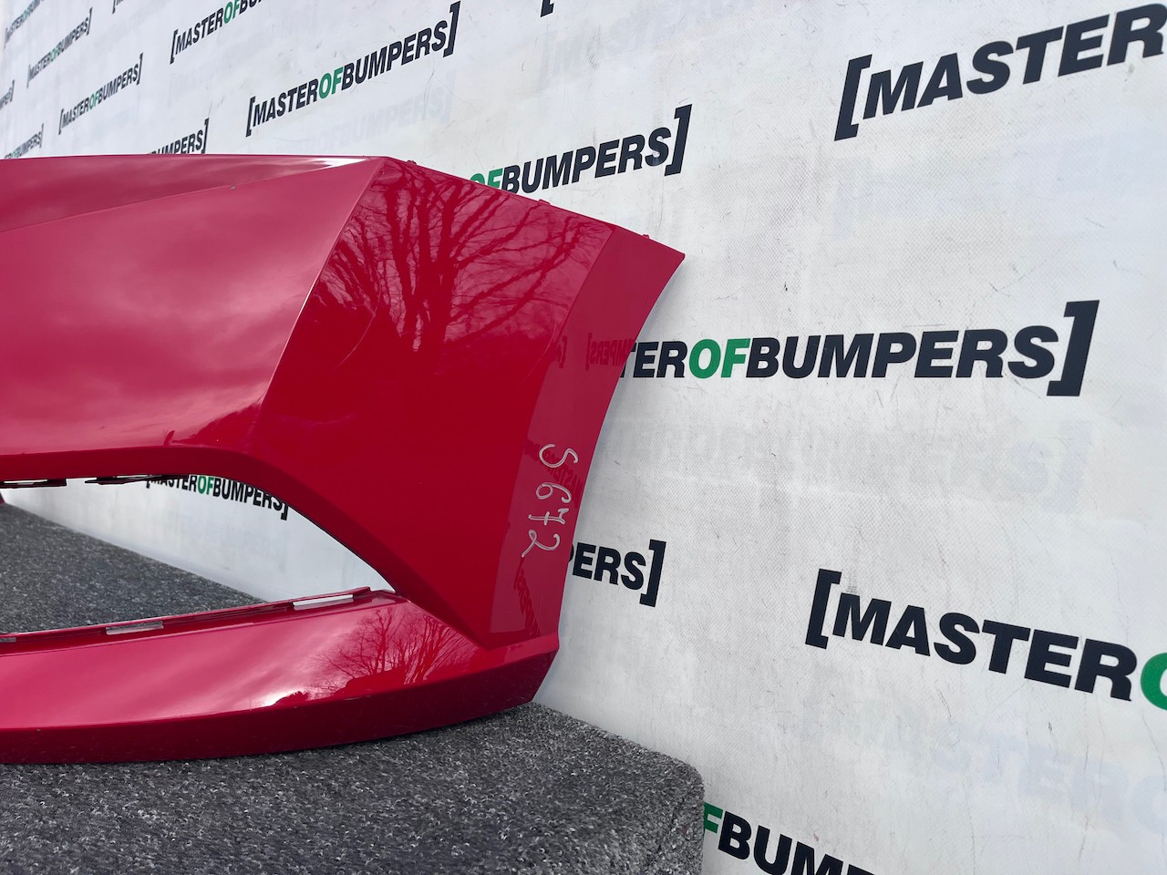 Skoda Fabia Hatchabck Esta Mk3 Lift 2018-2021 Front Bumper No Pdc Genuine [s672]