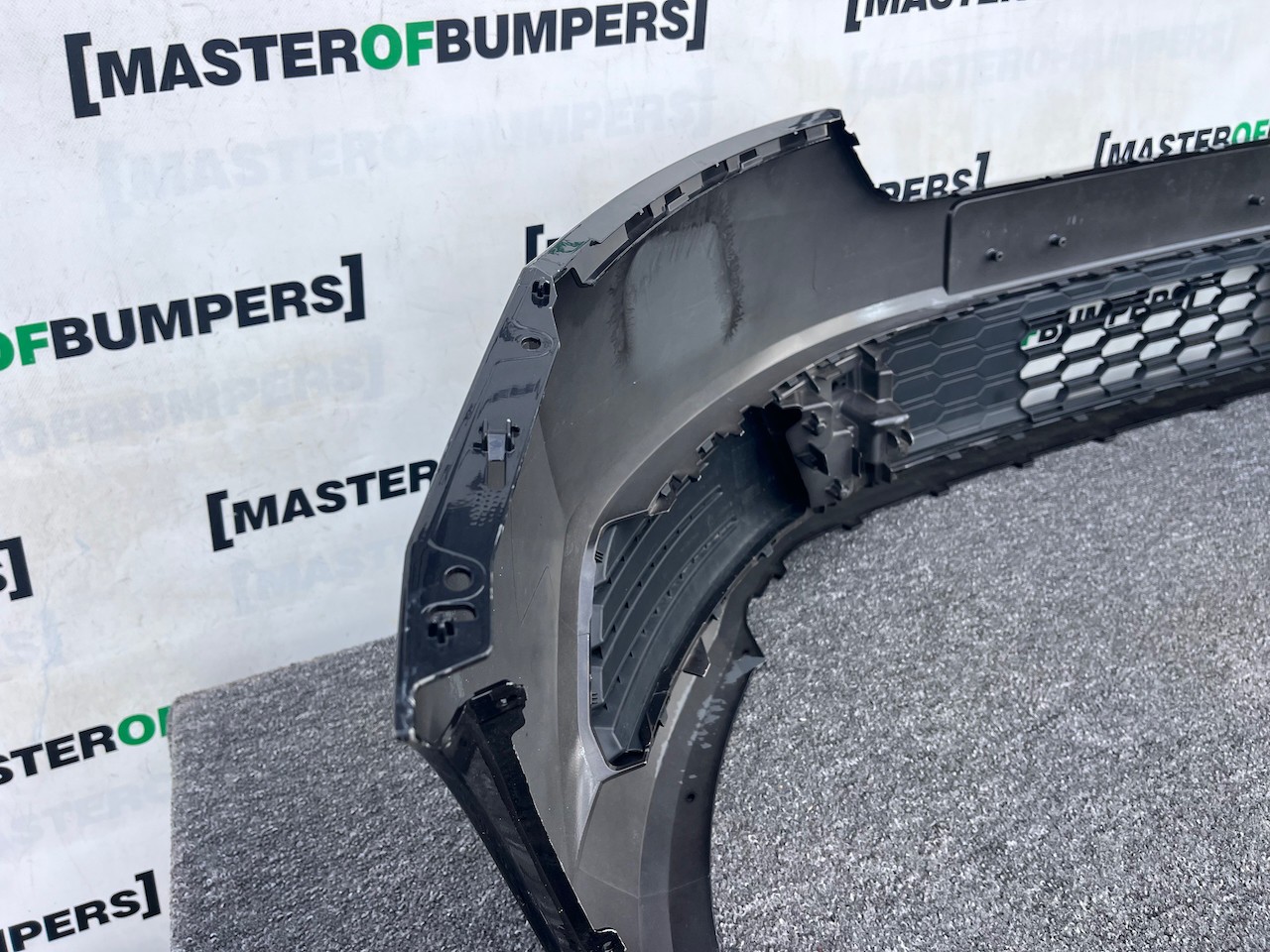 Skoda Fabia Hatchabck Esta Mk3 Lift 2018-2021 Front Bumper No Pdc Genuine [s678]