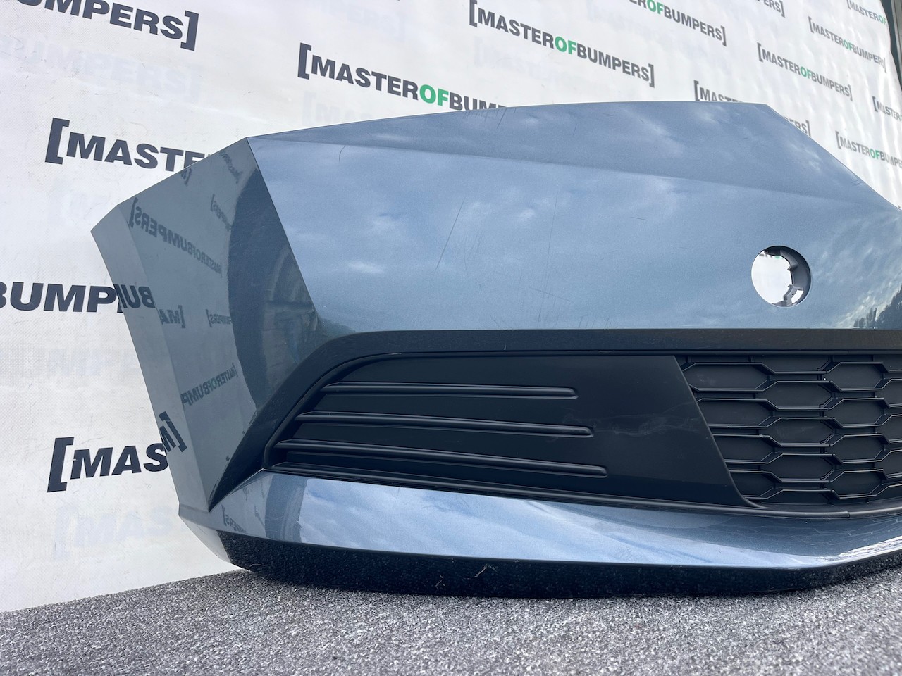 Skoda Fabia Hatchabck Esta Mk3 Lift 2018-2021 Front Bumper No Pdc Genuine [s679]