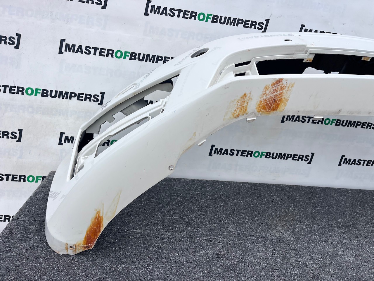 Skoda Octavia Vrs Mk3 2012-2016 Front Bumper 4 Pdc + Jets Genuine [s694]