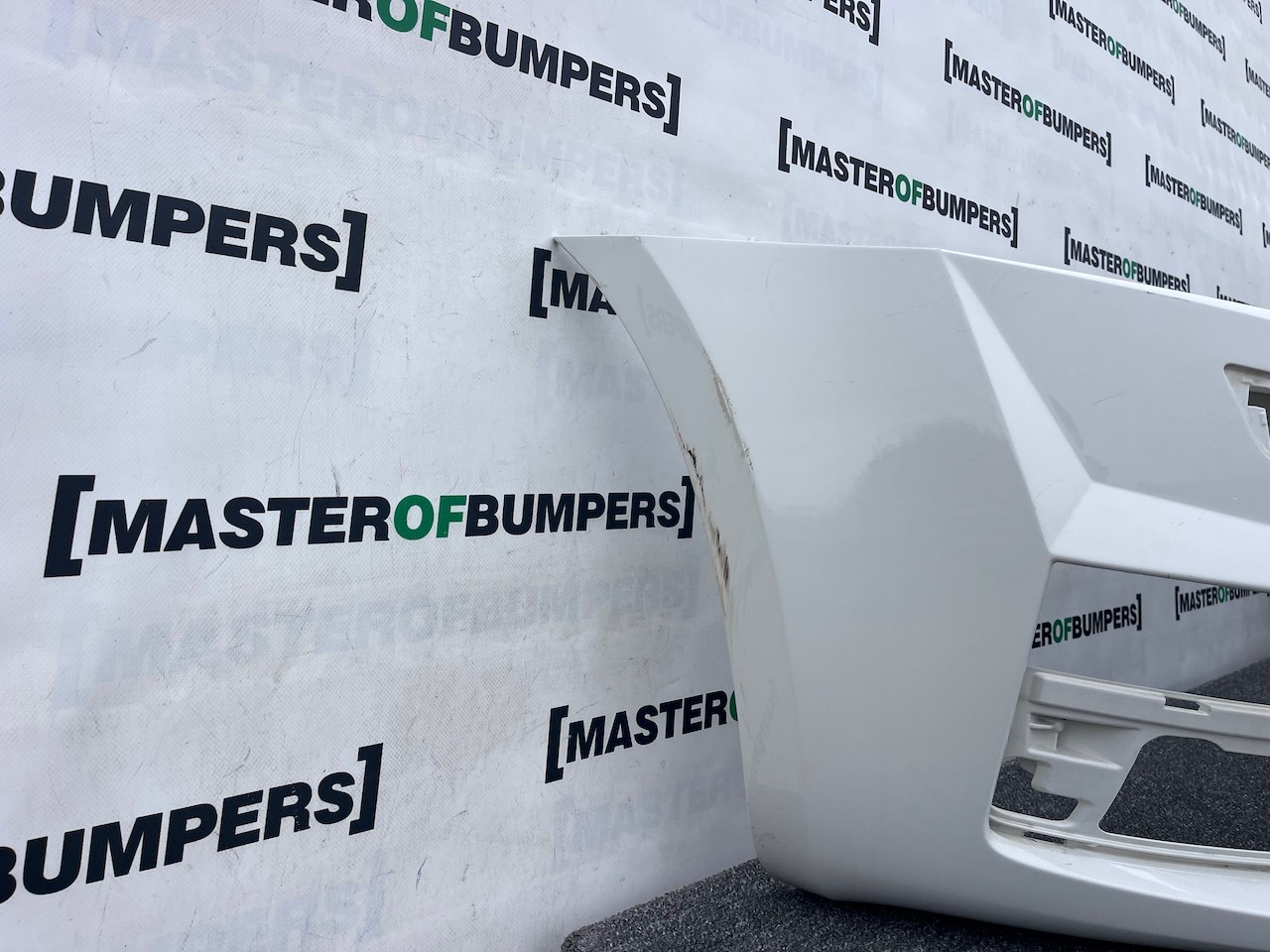 Skoda Octavia Vrs Mk3 2012-2016 Front Bumper 4 Pdc + Jets Genuine [s694]