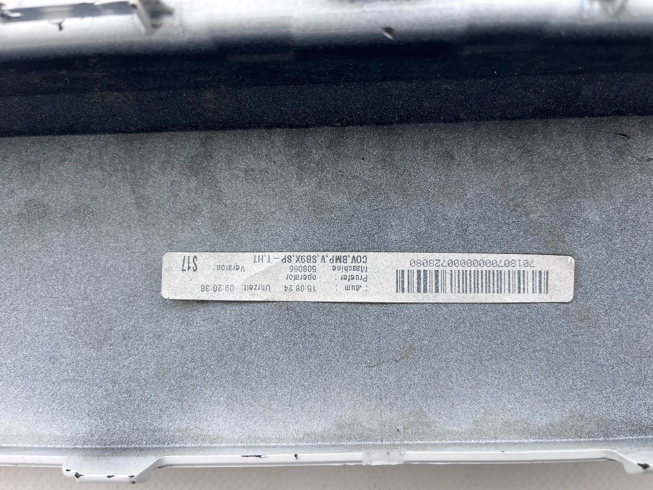 Skoda Superb Se Sel Mk5 Estate 2024-2027 Front Bumper 6 Pdc Genuine [s697]