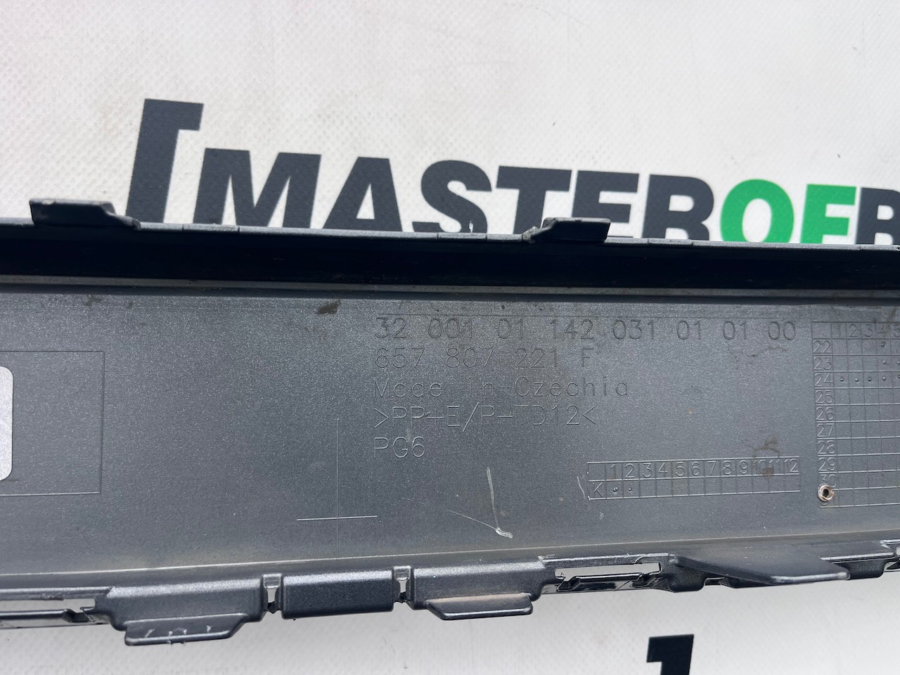 Skoda Scala Monte Carlo Hatchback 2024-2027 Front Bumper 4 Pdc Genuine [s700]