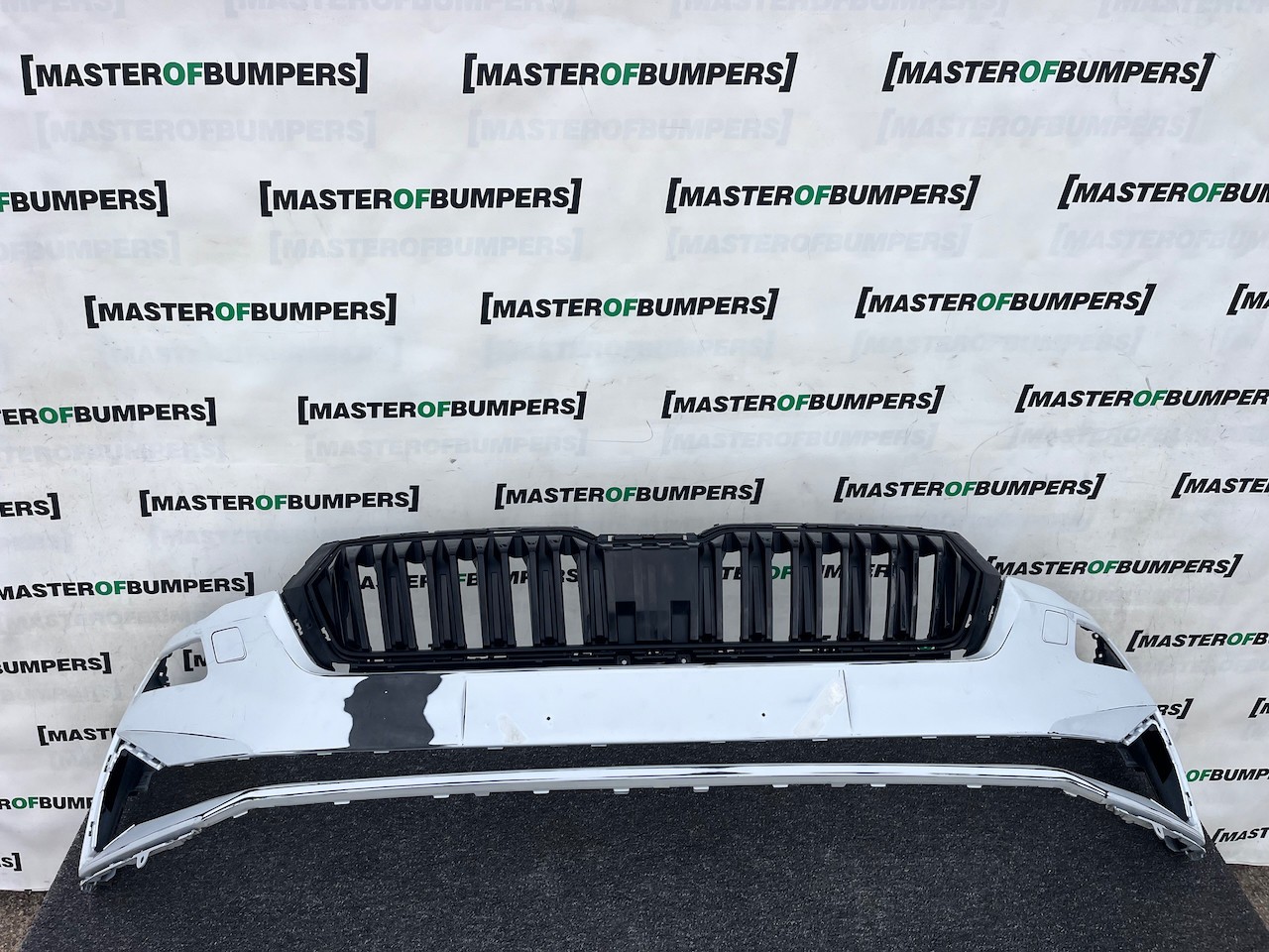 Skoda Karoq Se Active Mk1 Lift 2022-2024 Front Bumper Pdc + Jets Genuine [s714]