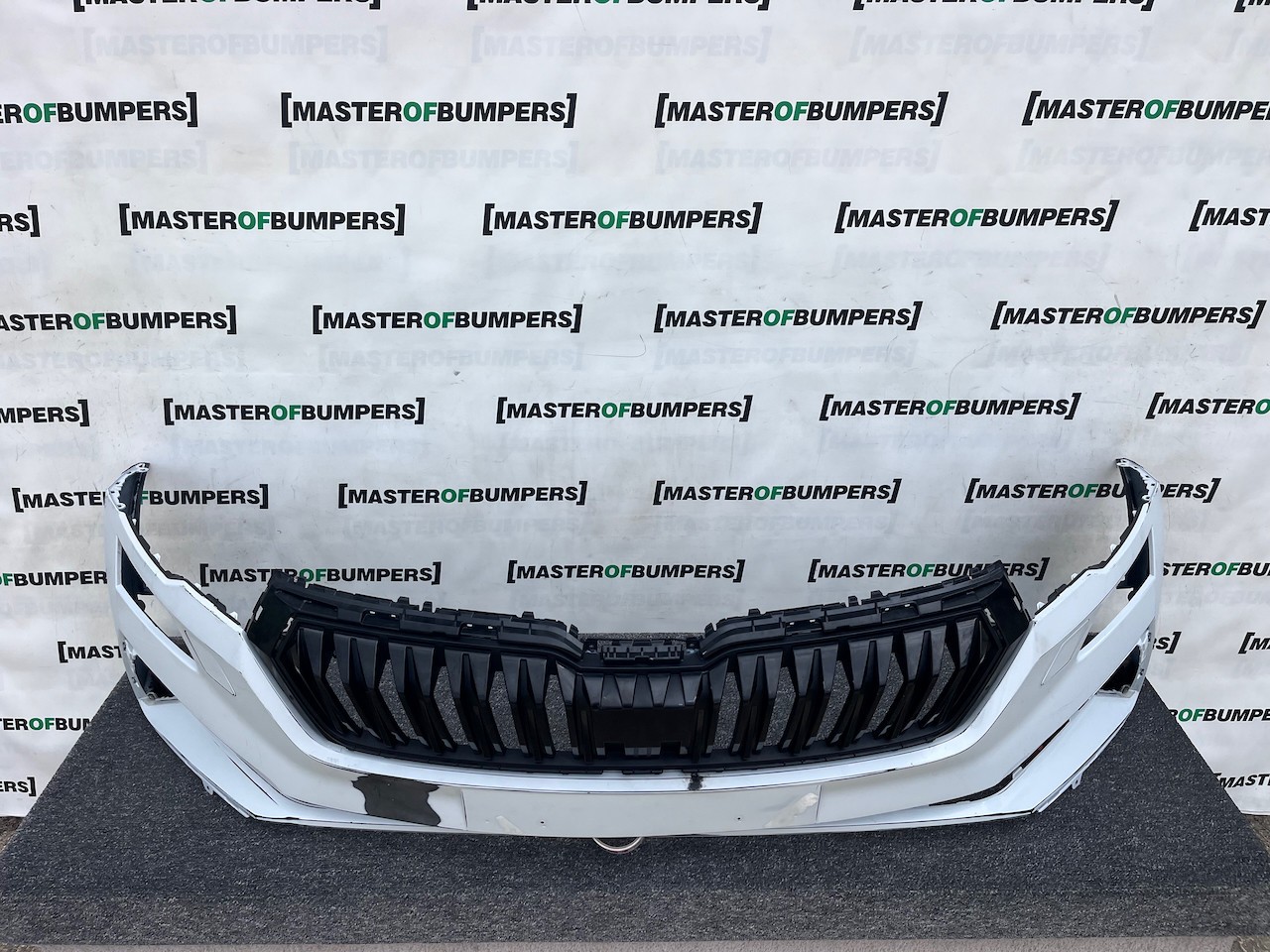 Skoda Karoq Se Active Mk1 Lift 2022-2024 Front Bumper Pdc + Jets Genuine [s714]