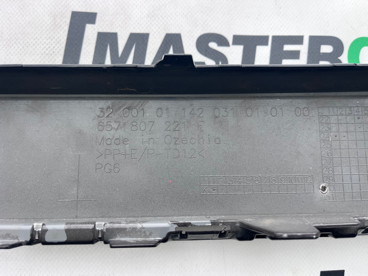 Skoda Scala Se Technology Hatchback 2024-2027 Front Bumper 4 Pdc Genuine [s703]