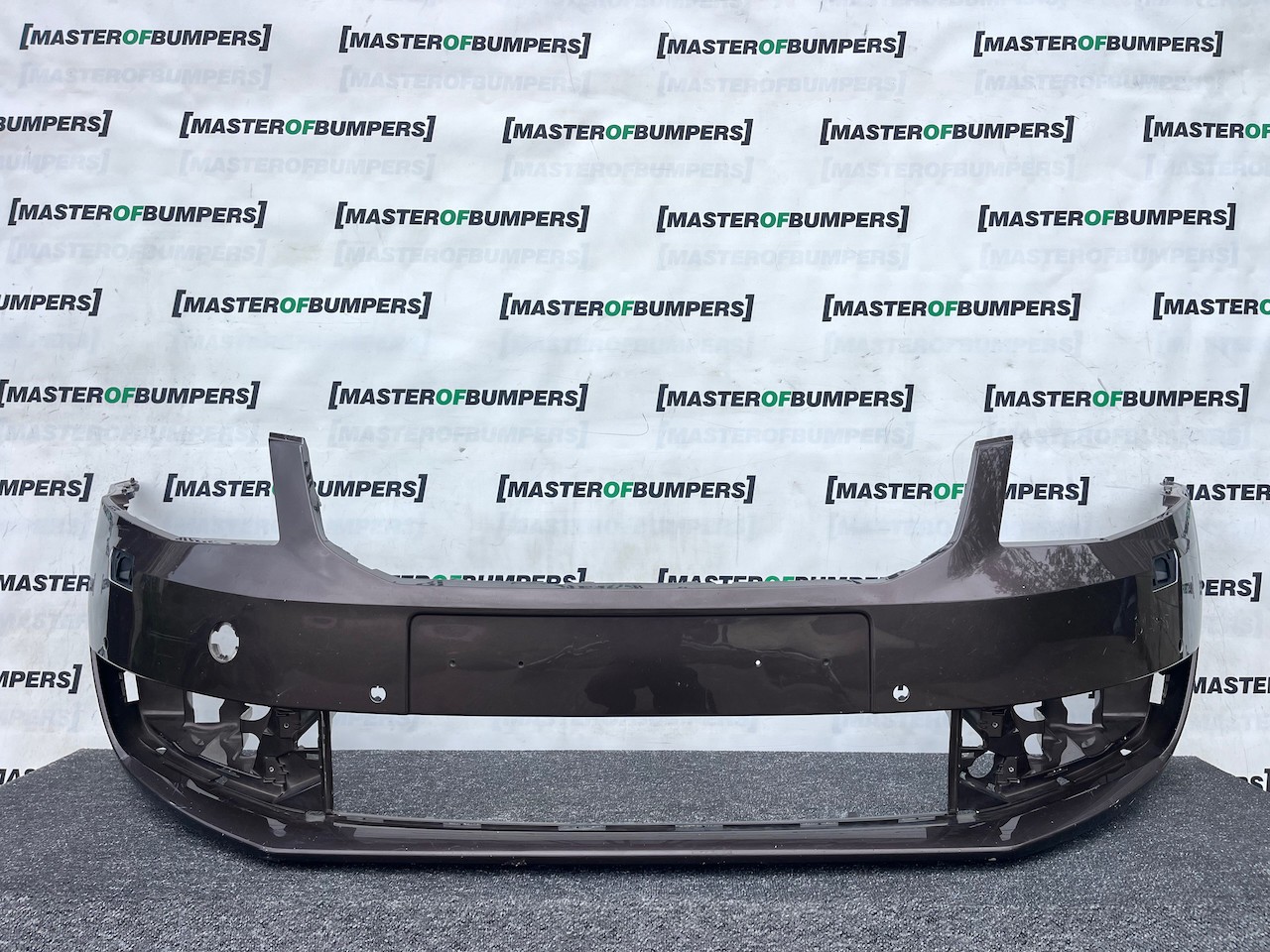 Skoda Octavia Elegance Mk3 2012-2016 Front Bumper 6 Pdc + Jets Genuine [s708]