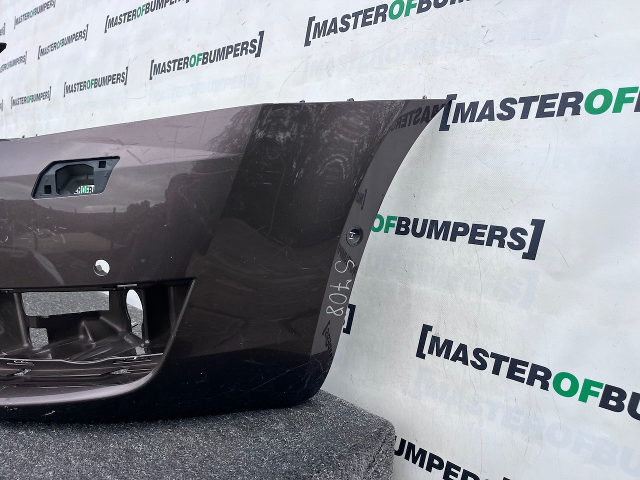 Skoda Octavia Elegance Mk3 2012-2016 Front Bumper 6 Pdc + Jets Genuine [s708]