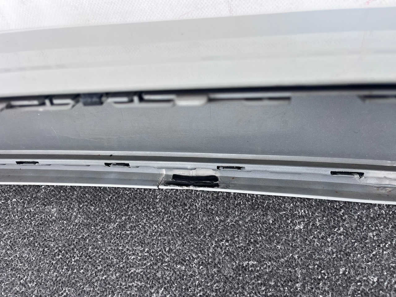 Skoda Octavia Vrs Mk4 Estate Only 2020-2024 Rear Bumper 4 Pdc Genuine [s733]