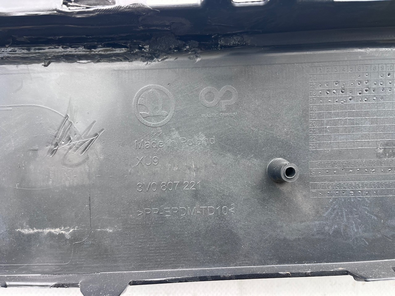 Skoda Superb Salon Estat Mk3 2015-2019 Front Bumper No Pdc + Jets Genuine [s747]