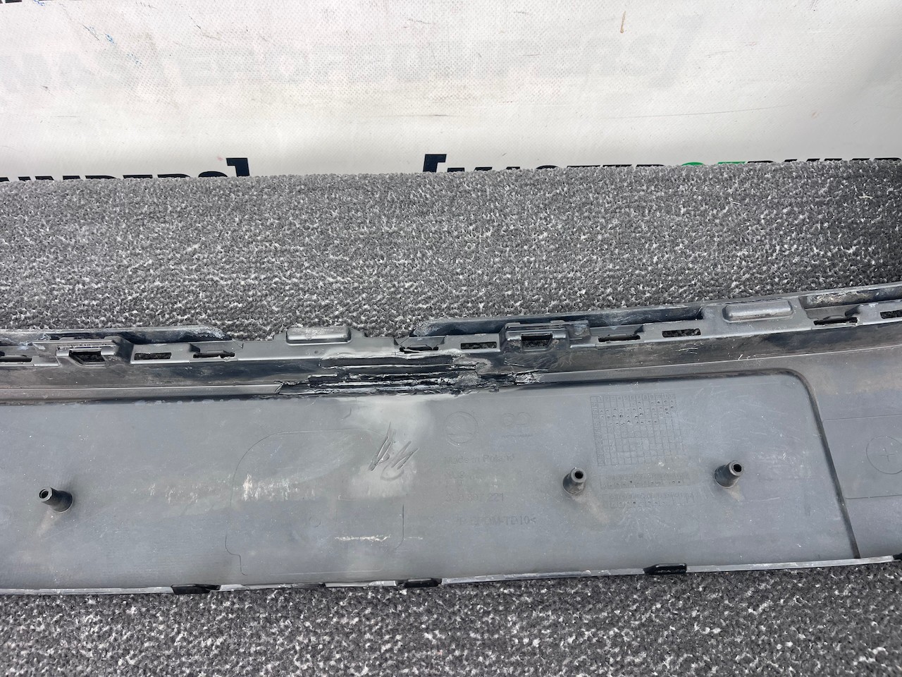 Skoda Superb Salon Estat Mk3 2015-2019 Front Bumper No Pdc + Jets Genuine [s747]