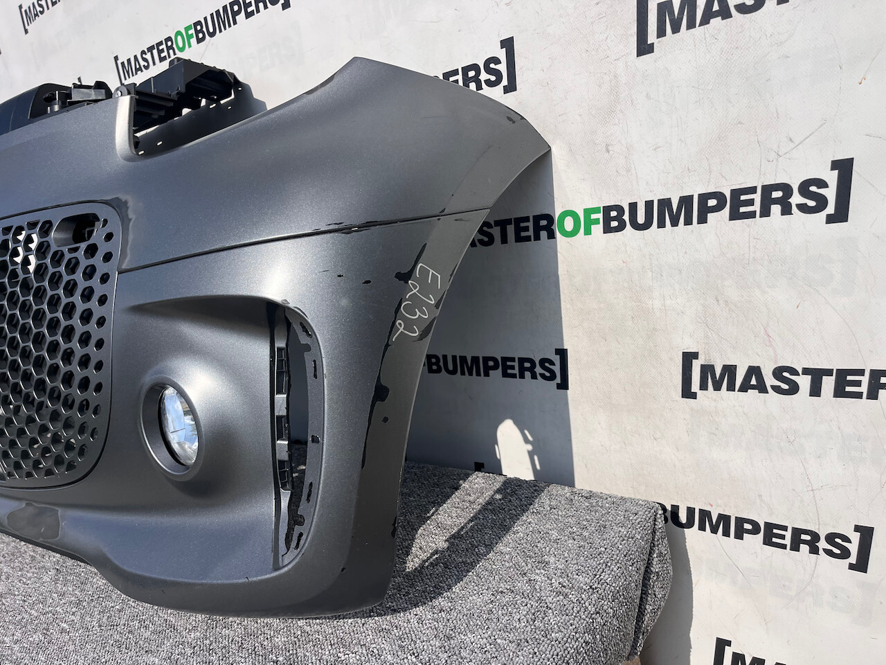 Smart Eq Fortwo Premium Pulse 2020-2025 Front Bumper + Fog Lights Genuine [e232]