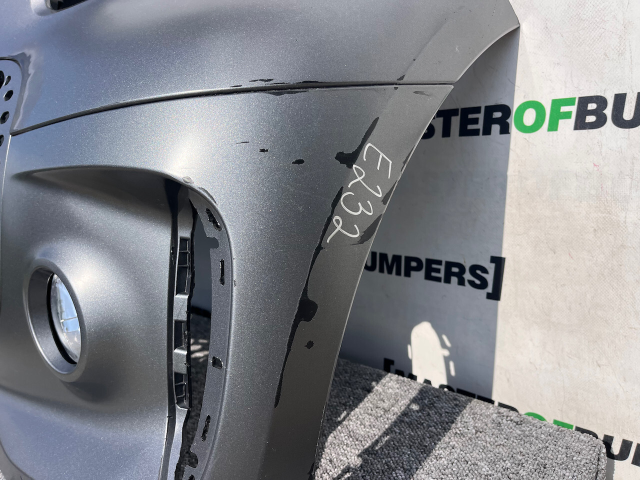 Smart Eq Fortwo Premium Pulse 2020-2025 Front Bumper + Fog Lights Genuine [e232]