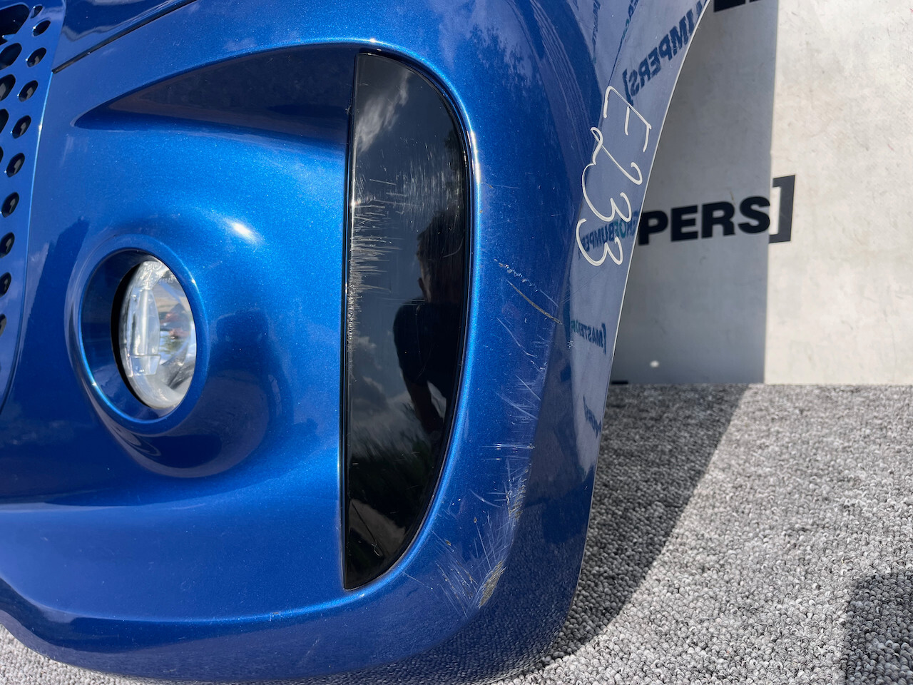 Smart Eq Fortwo Premium Pulse 2020-2025 Front Bumper + Fog Lights Genuine [e233]