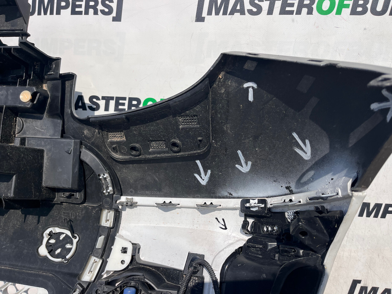 Smart Eq Fortwo Premium Pulse 2020-2025 Front Bumper + Fog Lights Genuine [e231]