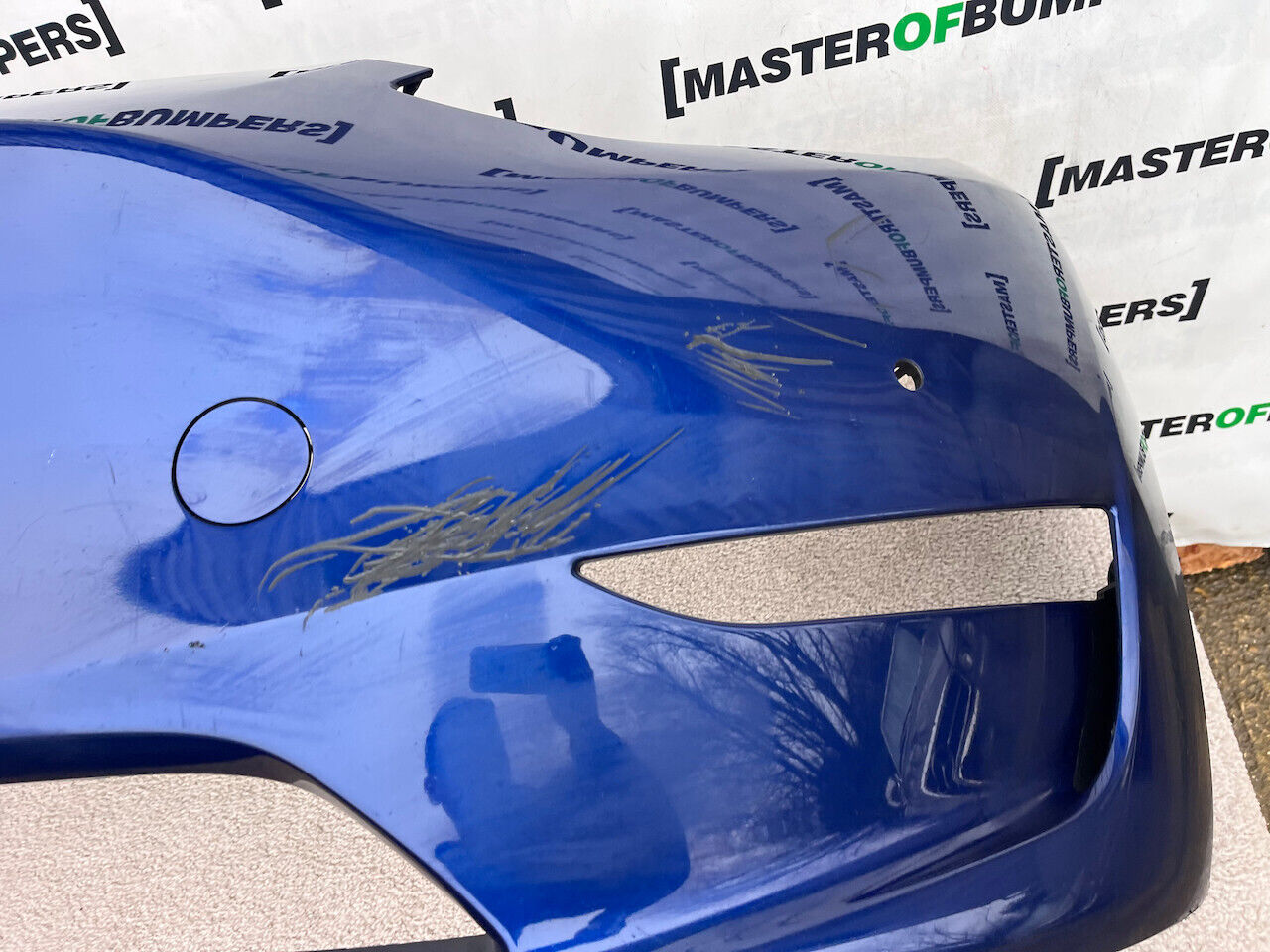 Tesla Y Model Y 2020-2024 Front Bumper Blue 6 Pdc Genuine [p252]