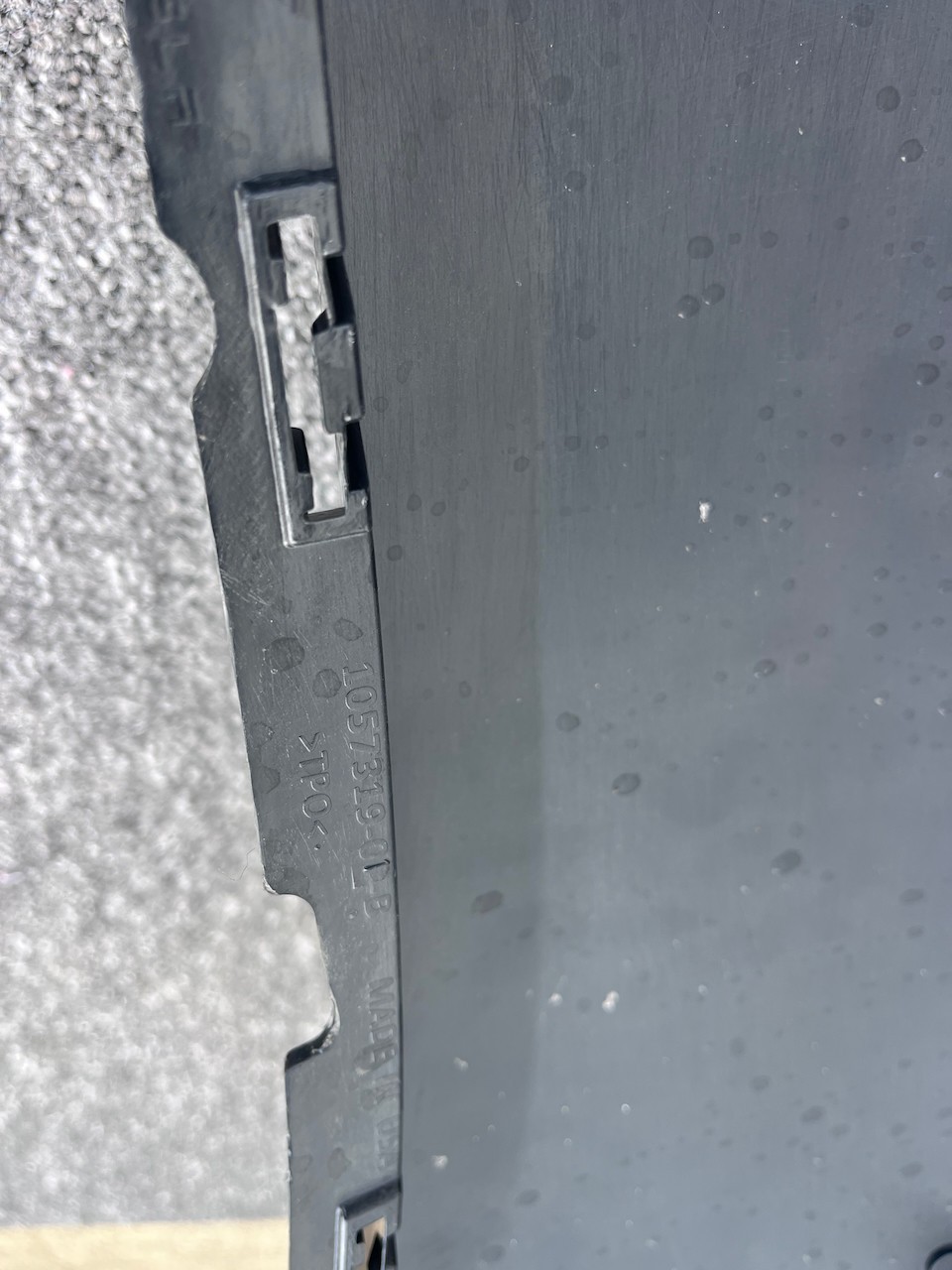 Tesla Model S Performance Mk1 Lift 2017-2022 Rear Bumper 6 Pdc Genuine [p536]