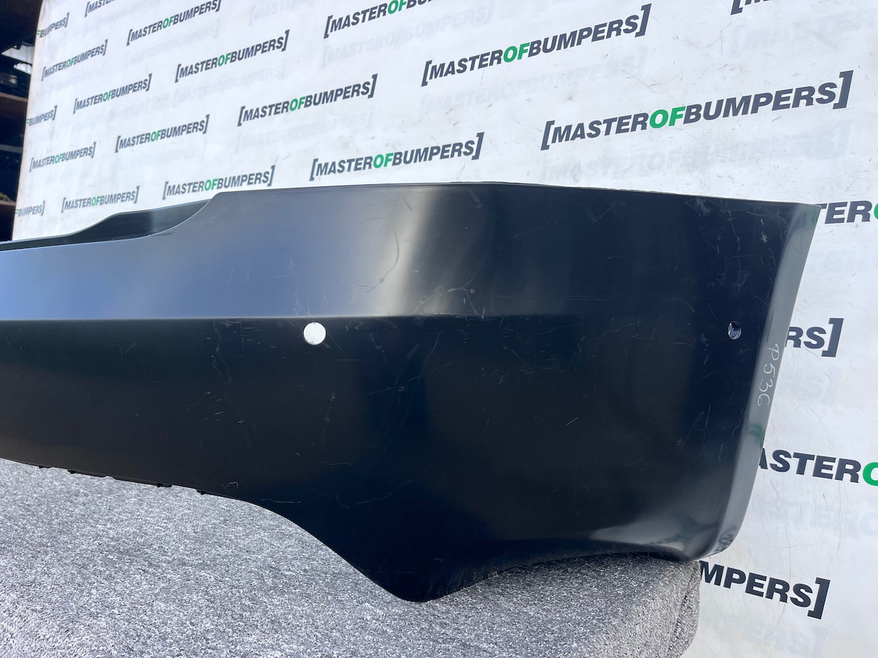 Tesla Model S Performance Mk1 Lift 2017-2022 Rear Bumper 6 Pdc Genuine [p536]