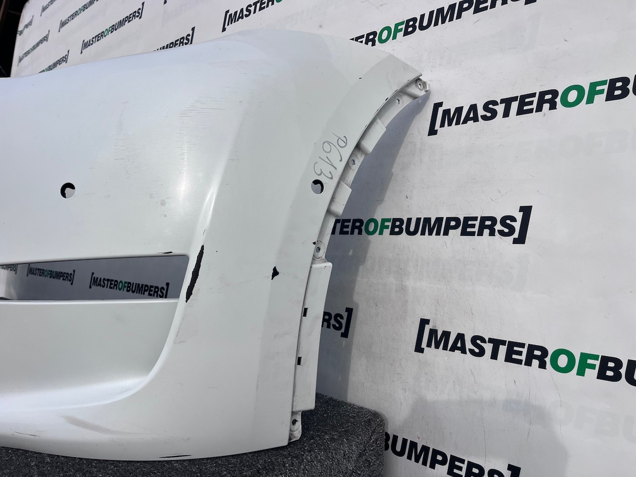 Tesla Y Model Y 2020-2024 Front Bumper White 6 Pdc Genuine [p613]