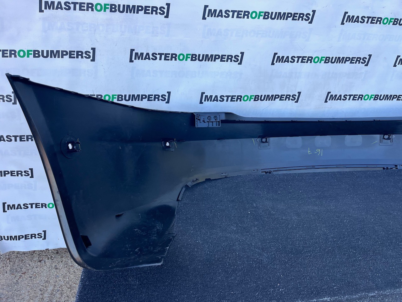 Tesla Model S Performance Mk1 Lift 2016-2021 Rear Bumper 6 Pdc Genuine [p750]