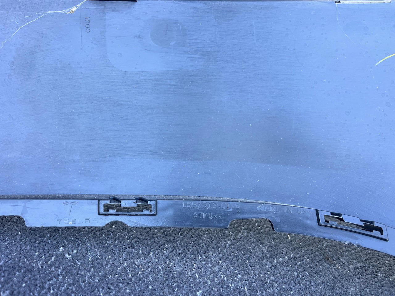 Tesla Model S Performance Mk1 Lift 2016-2021 Rear Bumper 6 Pdc Genuine [p750]