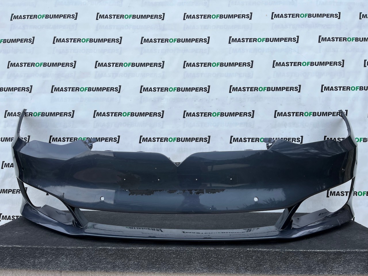 Tesla Model S Performance Mk1 Lift 2016-2021 Front Bumper 6 Pdc Genuine [p776]