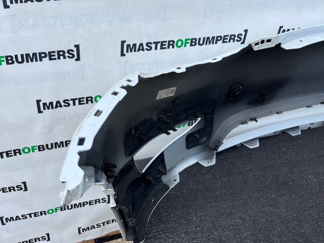Tesla Y Model Y 2020-2024 Front Bumper White 6 Pdc Genuine [p613]