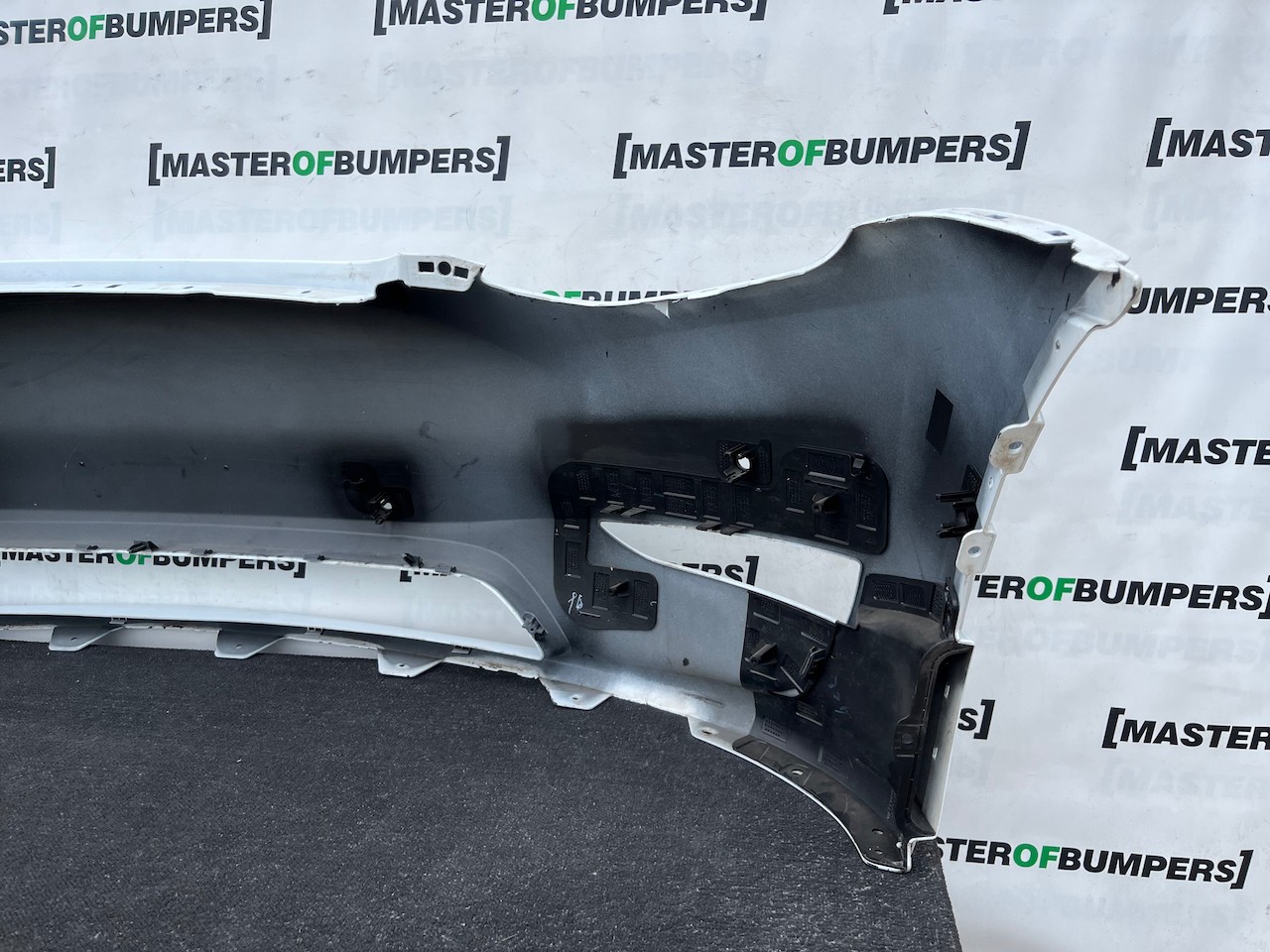 Tesla Y Model Y 2020-2024 Front Bumper White 6 Pdc Genuine [p613]
