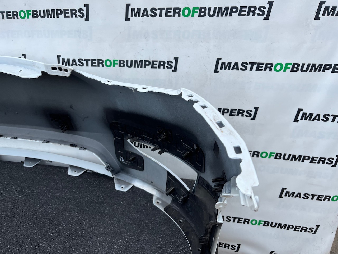 Tesla Y Model Y 2020-2024 Front Bumper White 6 Pdc Genuine [p613]