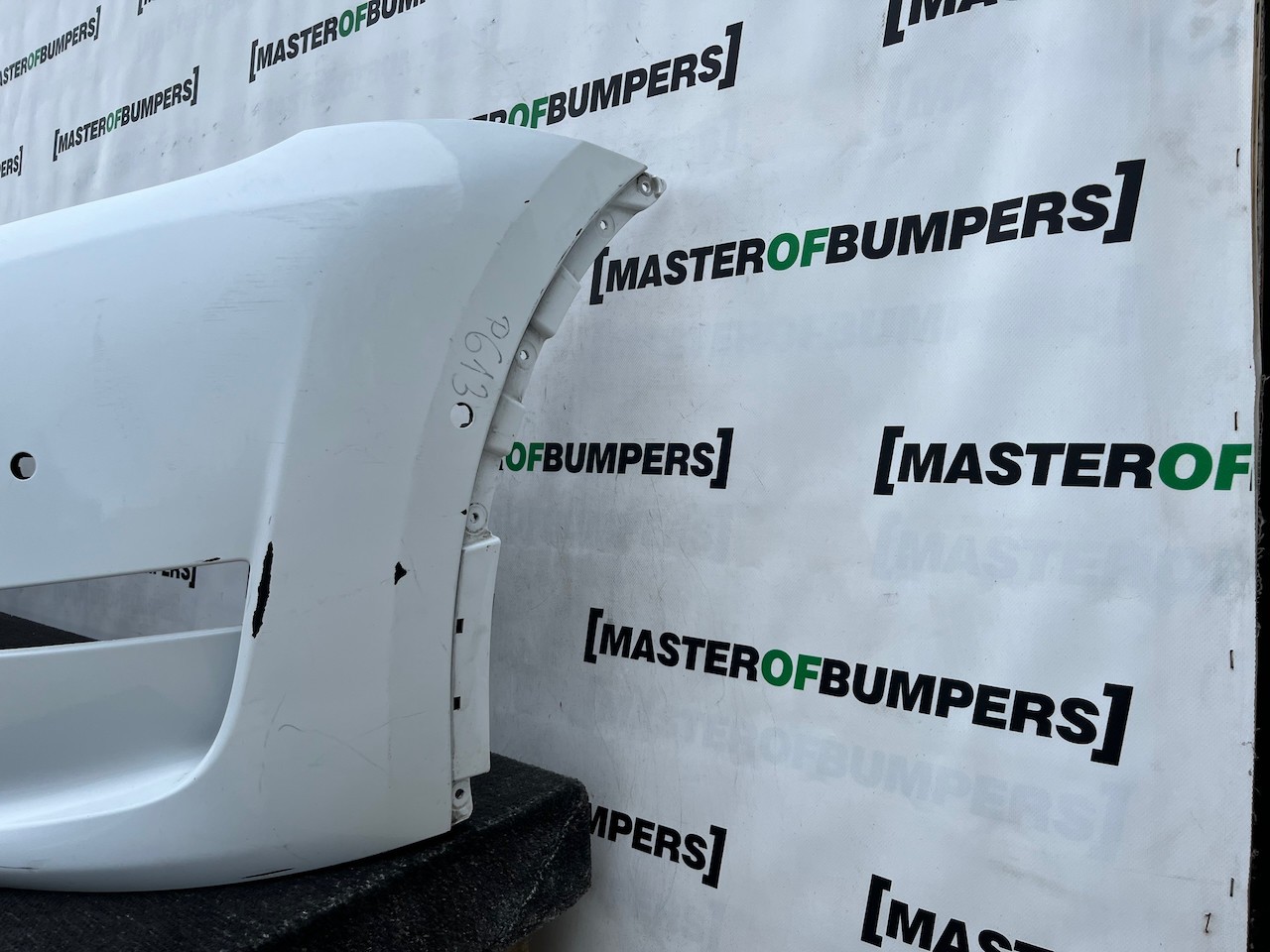 Tesla Y Model Y 2020-2024 Front Bumper White 6 Pdc Genuine [p613]