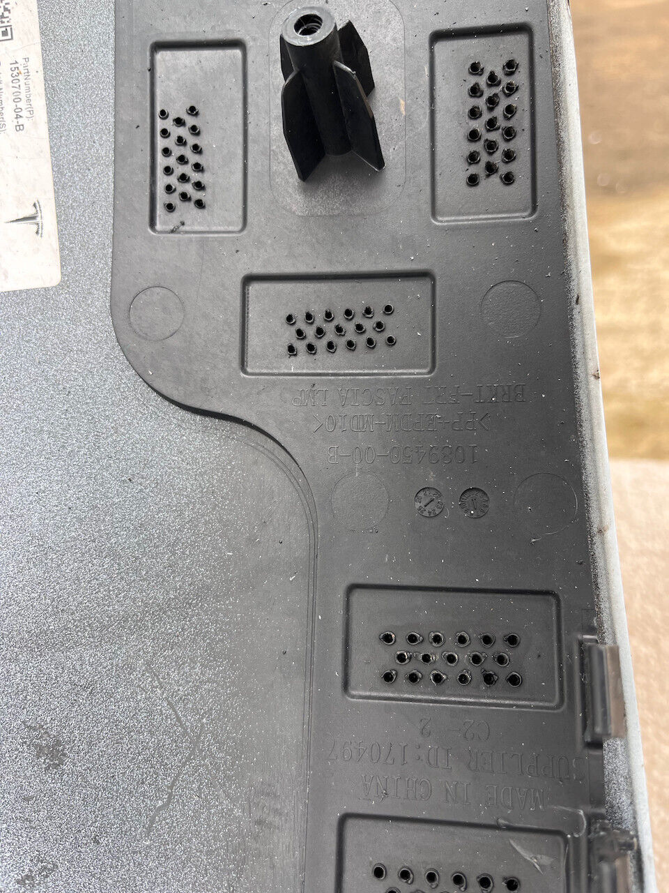 Tesla Model 3 Hatchback 2017-2023 Front Bumper 6 Pdc Genuine [p71]