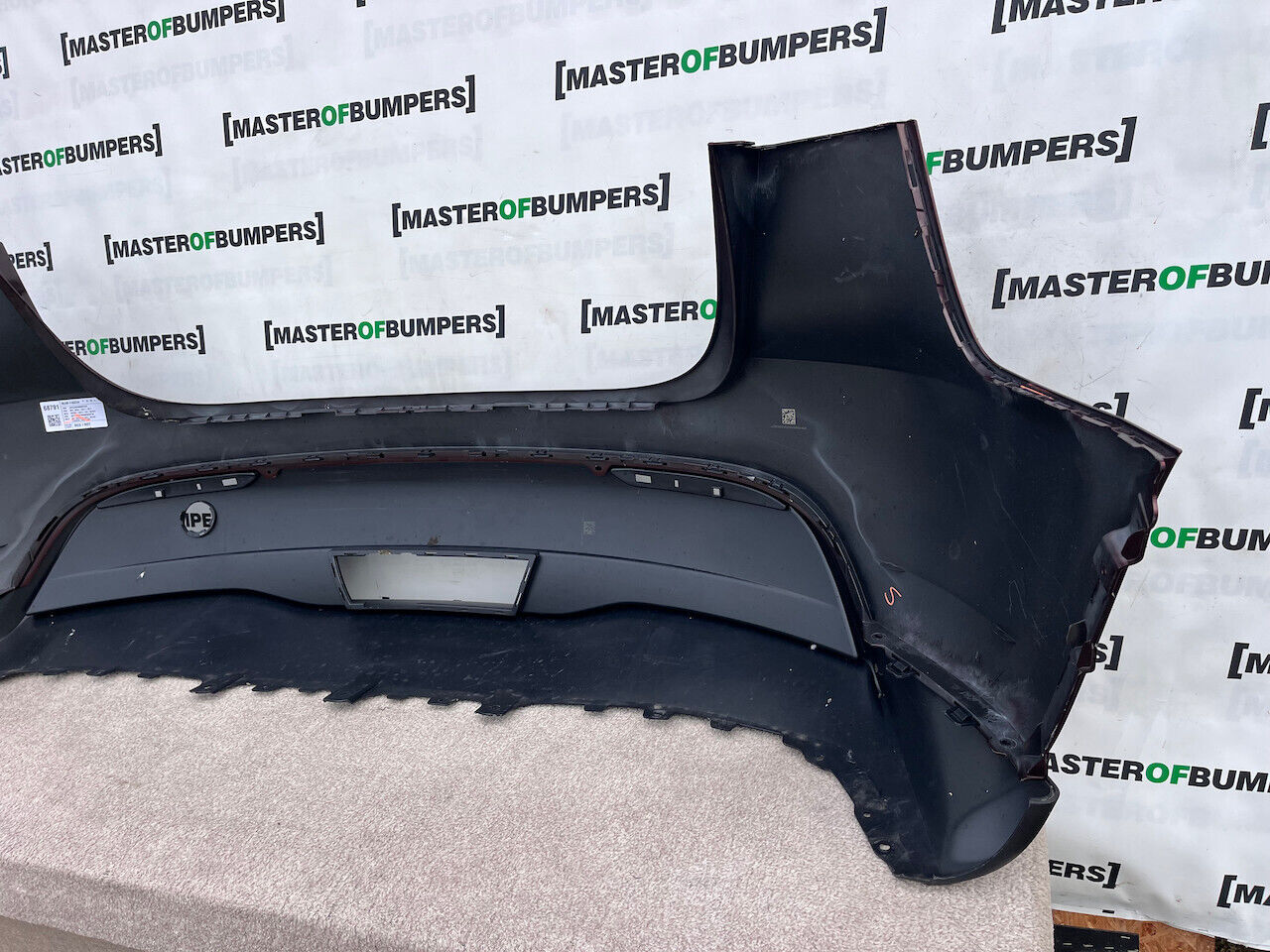 Tesla Y Model Y Electric 2020-2024 Rear Bumper No Pdc Genuine [p375]