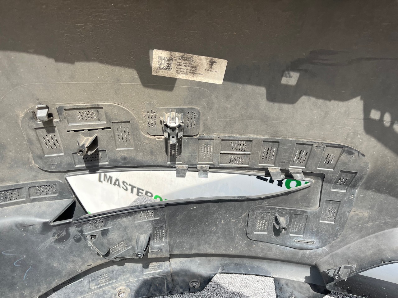 Tesla Y Model Y 2020-2024 Front Bumper Black 6 Pdc Genuine [p471]