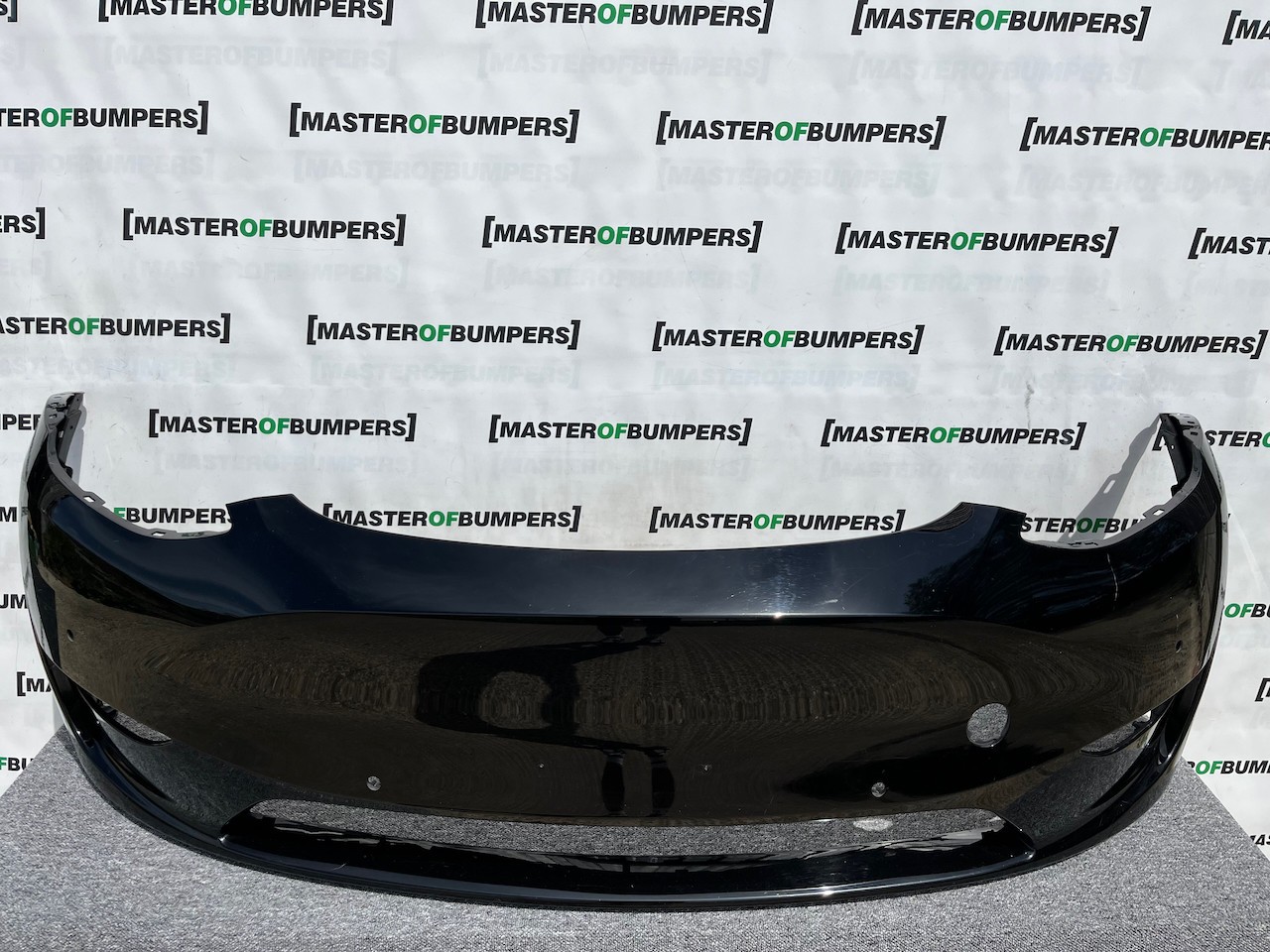 Tesla Y Model Y 2020-2024 Front Bumper Black 6 Pdc Genuine [p471]