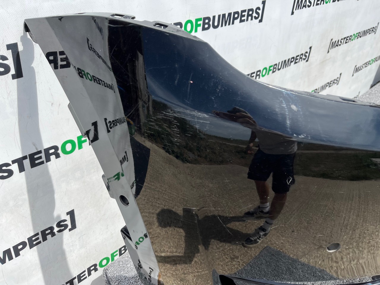 Tesla Y Model Y 2020-2024 Front Bumper Black 6 Pdc Genuine [p471]