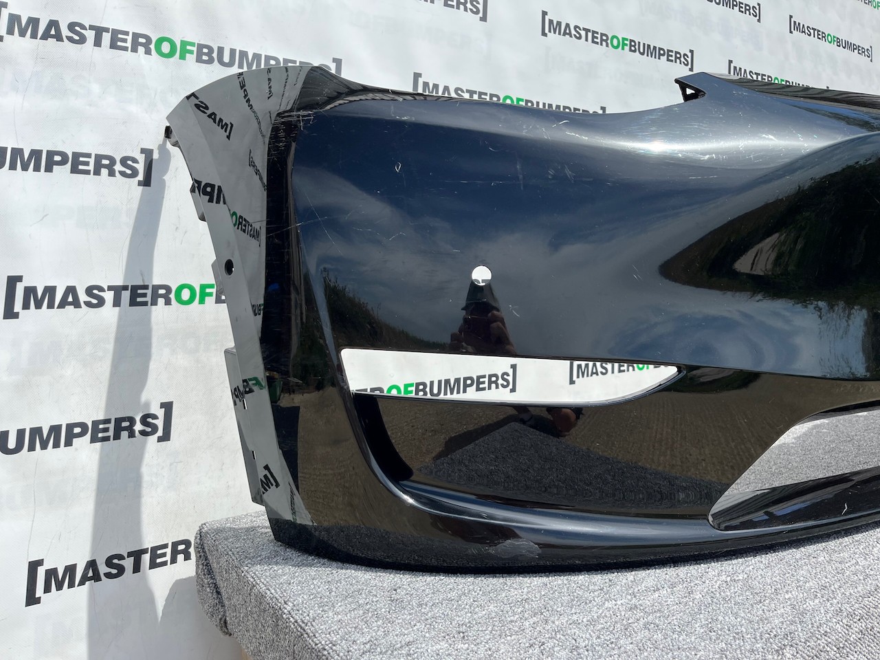 Tesla Y Model Y 2020-2024 Front Bumper Black 6 Pdc Genuine [p471]